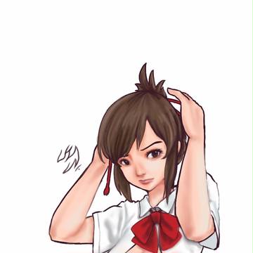 Mitsuha - Your Name (Fan art)