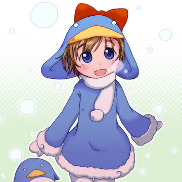 寒くなると、えここちゃんを描きたくなる病