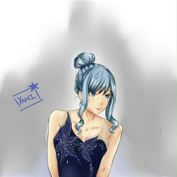 Yuri on ice x Fairy Tail's Juvia