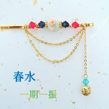 刀剣乱舞 一期一振イメージ上生菓子ヘアピン『春水』