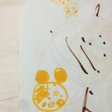 豹？とネコ