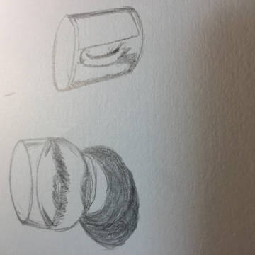 【落書き】コップ2種