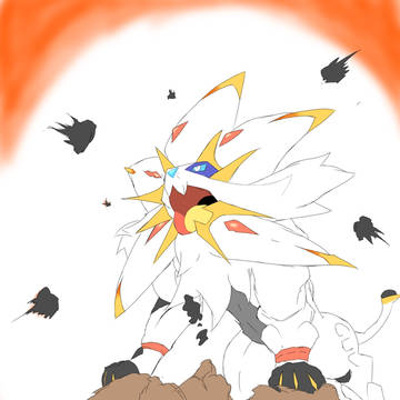 ソルガレオ模写
