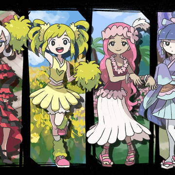 擬人化オドリドリ