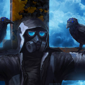 Snippy and the crows