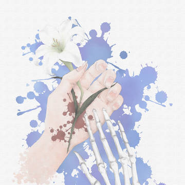 一輪の花を贈る