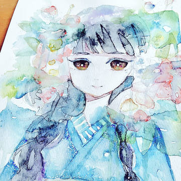 開花