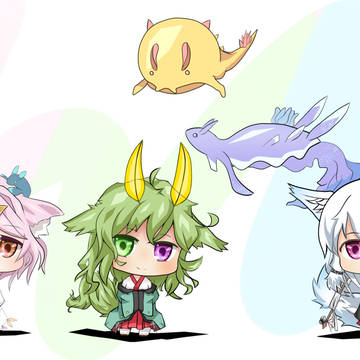 デフォルメ! みやこたち