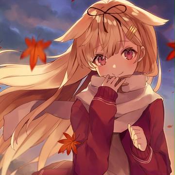秋の夕立