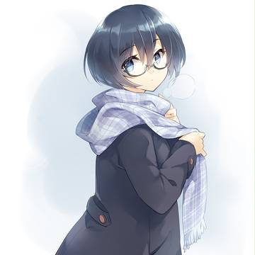 冬のめがねっこさん