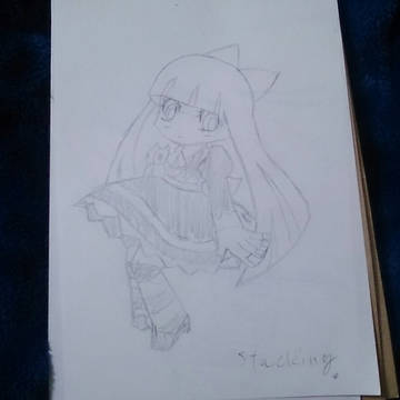 パンストのストッキングちゃん描いてみた