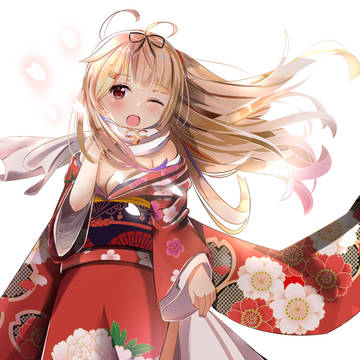 和服　夕立