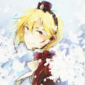 雪の結晶と