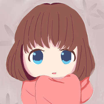 マフラー女の子