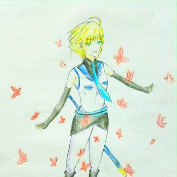 伪saber