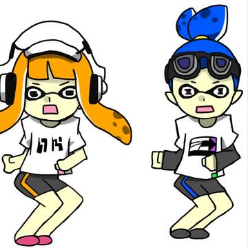 スプラトゥーンで男女