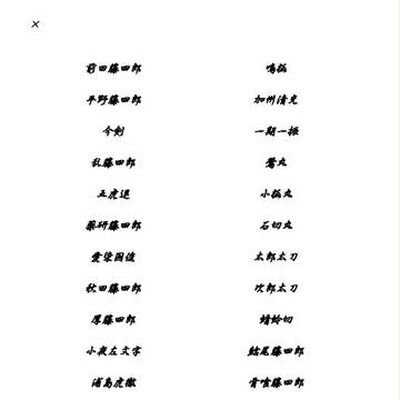 名簿