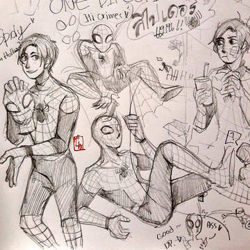 Spiderman Doodle