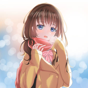 冬の女の子