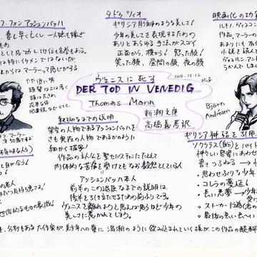 ヴェニスに死す（読書会レジュメ）