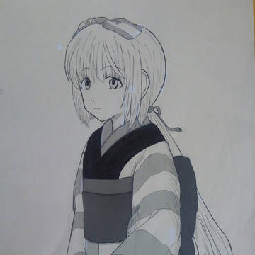 依田芳乃(アナログ絵)