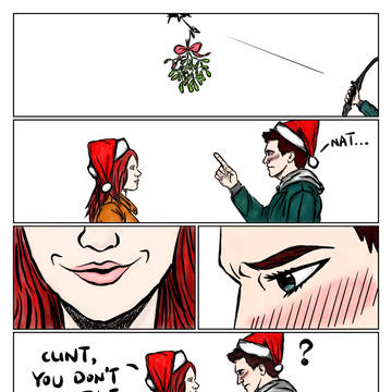 Clintasha Xmas Kiss 2016