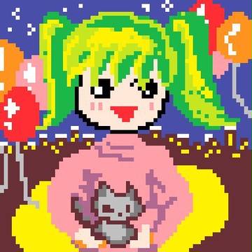 ドット絵でらくがき