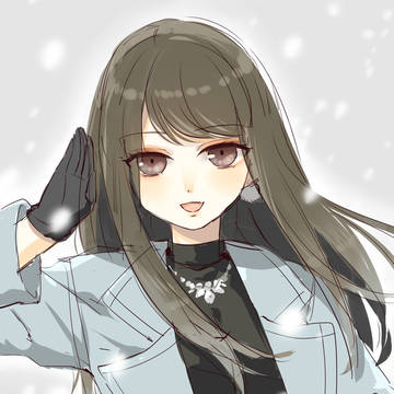 冬のデートの待ち合わせ