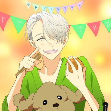 ヴィクトル＆勇利happybirthday!