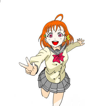 千歌_セブイレ壁紙模写
