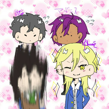 アンデッドメンバーでプリクラ