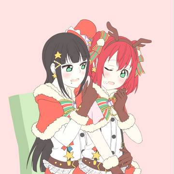 黒澤姉妹サンタコス