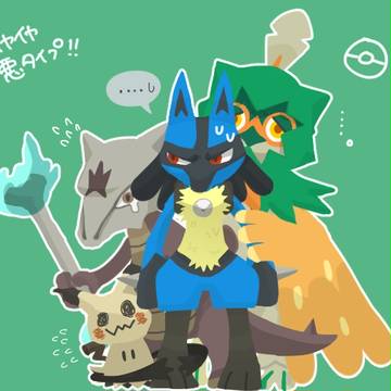 やっちゃって下さい!!ルカリオさん!!