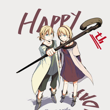 Happy birthday to Kagamine❤️