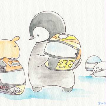 ロッシ応援イラスト