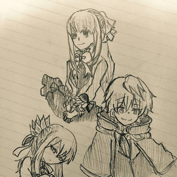 ぱんどら らくがき