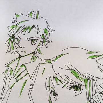 文スト、もどき！落書きだぁ