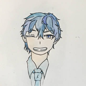 青
