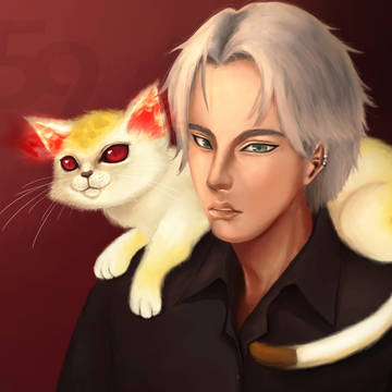 Gokudera Hayato and Uri