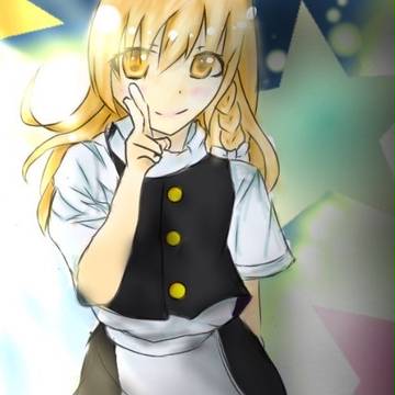 魔理沙ちゃんを描いてみた