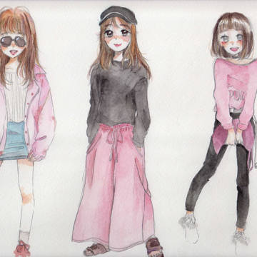 pink