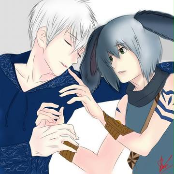 Jackfrost X Bunnymund Yaoi