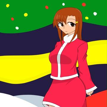 クリスマスの時期だからサンタ娘を上げよう