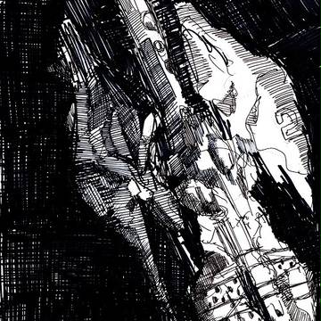 航空宇宙軍史と機龍警察落書き