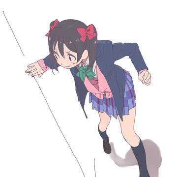 五枚のにこにー。