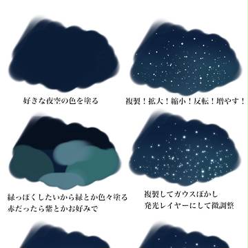 星空メイキング
