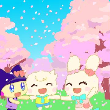 ぽかぽか桜吹雪