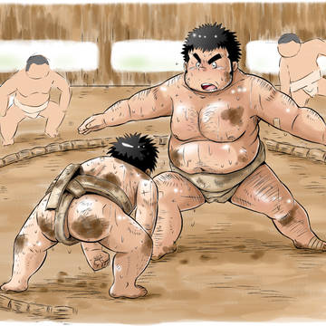 ぶつかり稽古！