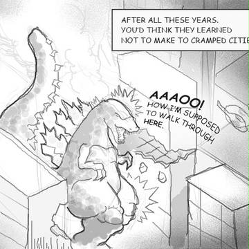 Godzilla Misery