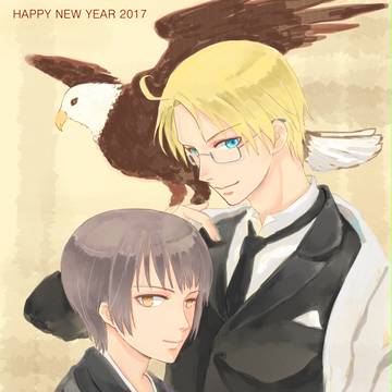 【腐】2017.01.01【アル菊】